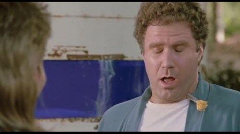 You got a fucking dart in your neck, man.